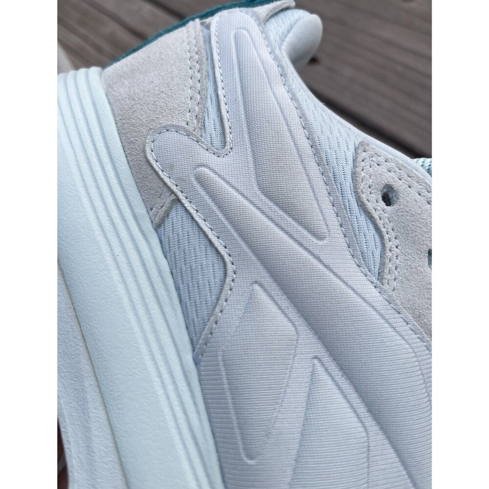 Reebok X Cardi B Classic Leather V2 Women's 6 Low Sneakers Whisper Blue - Picture 11 of 16